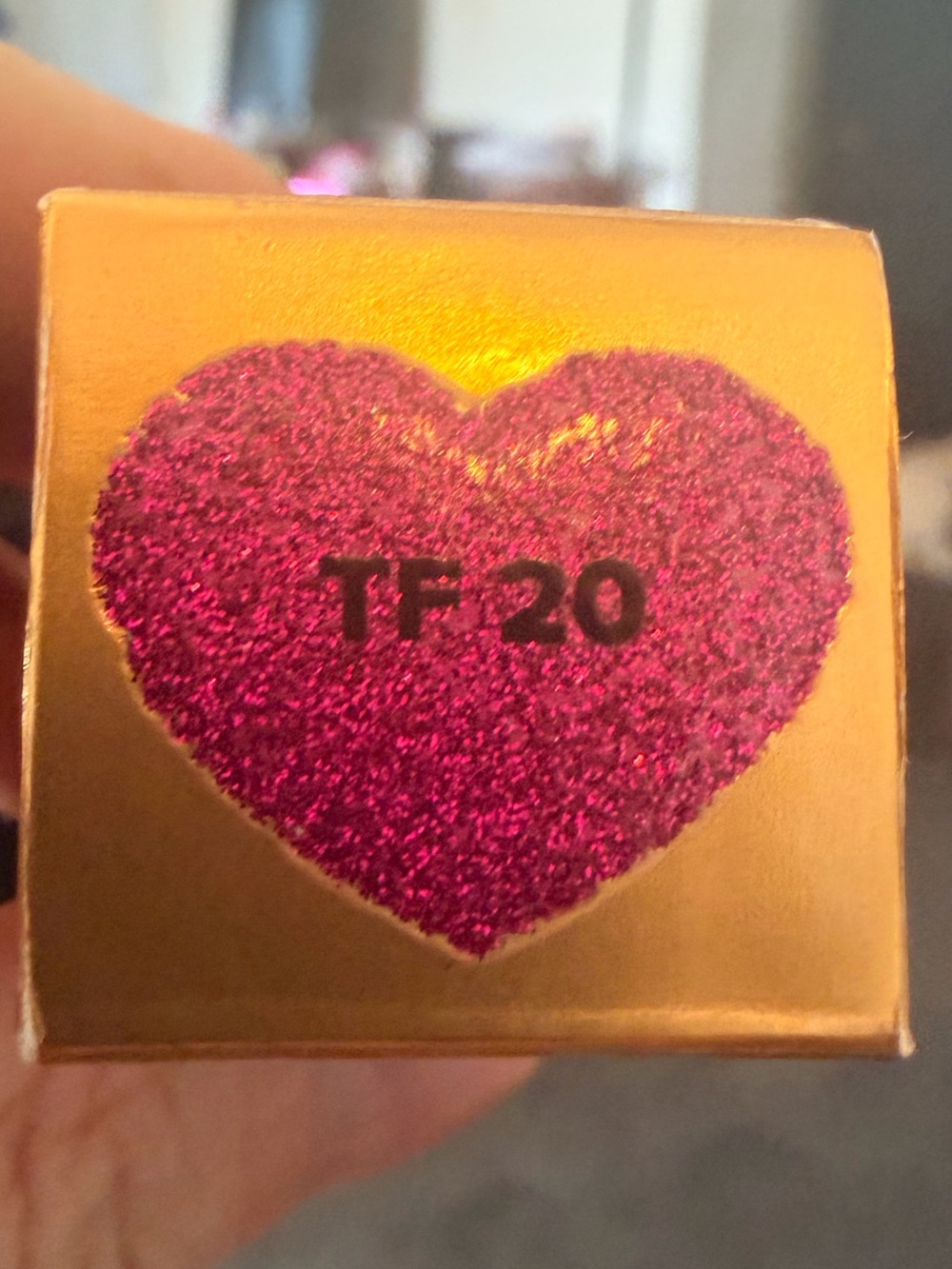 Too Faced Throwback Metallic Sparkle Lipstick: Shade TF 20
